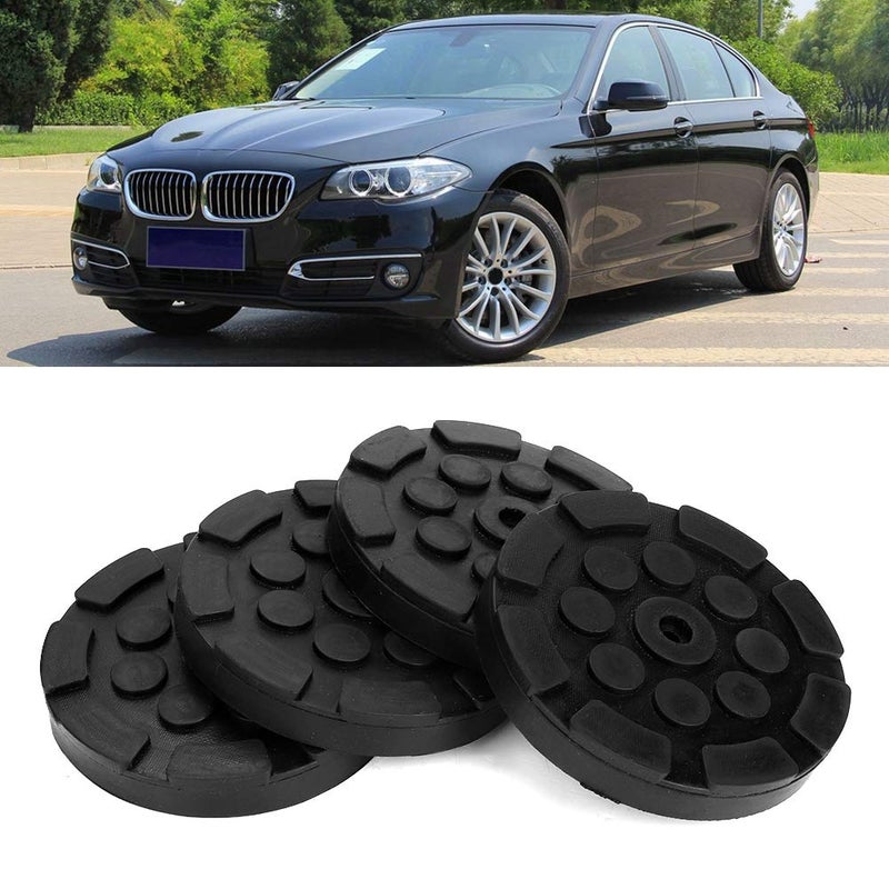 Suuonee 4PCS Round Rubber Arm Pads for Car Lifting Jack Stands and Floor Jacks Universal Fit Auto Truck SUV Weight Distribution Accessories - Image 3